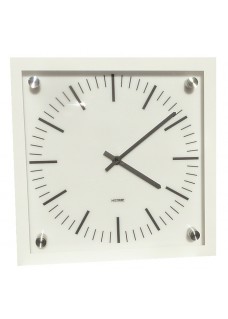 NISTIME analog indoor clock, square,  different variations